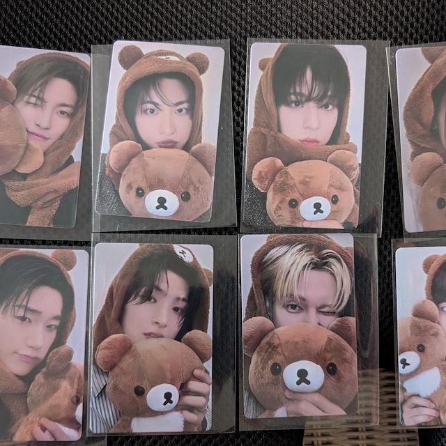 ATEEZ ゴールデンアワー Pt 3 ミートコール フォトカード テディベア