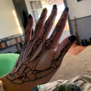 Coco Skeleton Hands Temporary Tattoos For Cosplay Skull Etsy Coco Skeleton Hands Temporary Tattoos For Cosplay Skull Etsy
