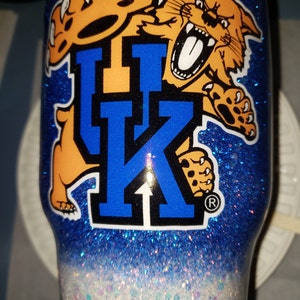 Kentucky Wildcats Vinyl Decal - Official NCAA UK Wildcat Logo For Cars, Laptops & IPads