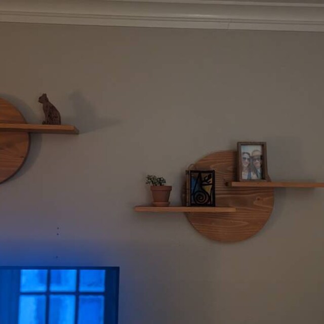 Almencla Wooden Pendulum Display Stand - 12.4 Inch Crystal & Jewelry Showcase Rack