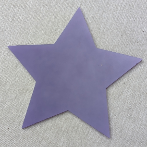 Star Laser Cut Out Acrylic Shape Craft Supply