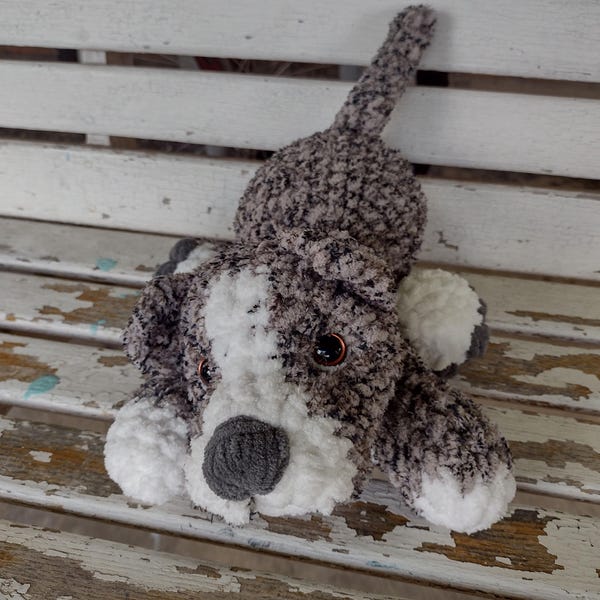 Pitbull Crochet Pattern Amigurumi Etsy