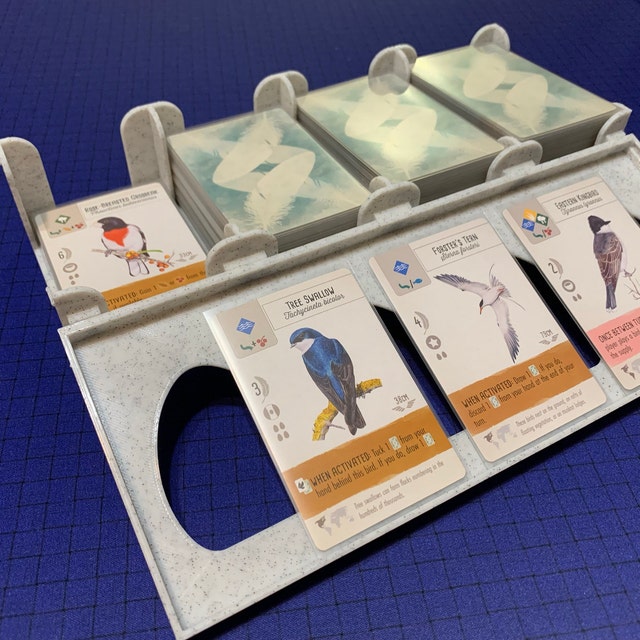 Wingspan Card Organizer -- Sleeved Cards - Etsy Wingspan Card Organizer -- Sleeved Cards - Etsy