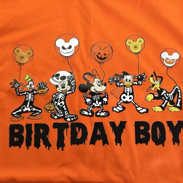 Disney Birthday Squads Halloween Shirts Halloween Birthday   Etsy