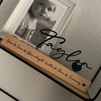 Frühstücksbrett ABC Alphabet – 22x12 Cm Aus Buchenholz, Lasergraviert, Für Kinder & Geschenke