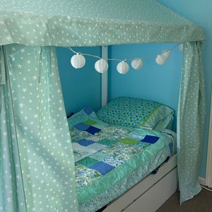 CANOPY Bed Montessori Bed Canopy Bed Curtains Montessori - Etsy