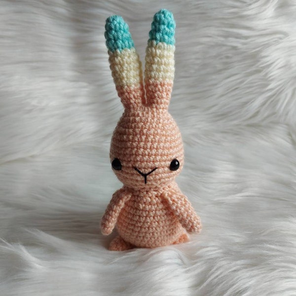 Moon Rabbit | Amigurumi Crochet PDF Pattern | Standing Bunny + Sleeping ...
