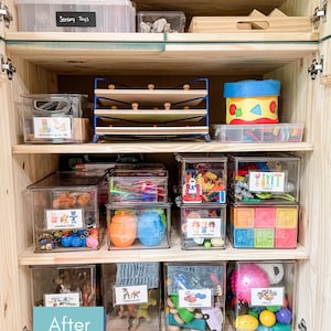 Kids Playroom Labels for Organising Toys Printable Digital Download Set ...