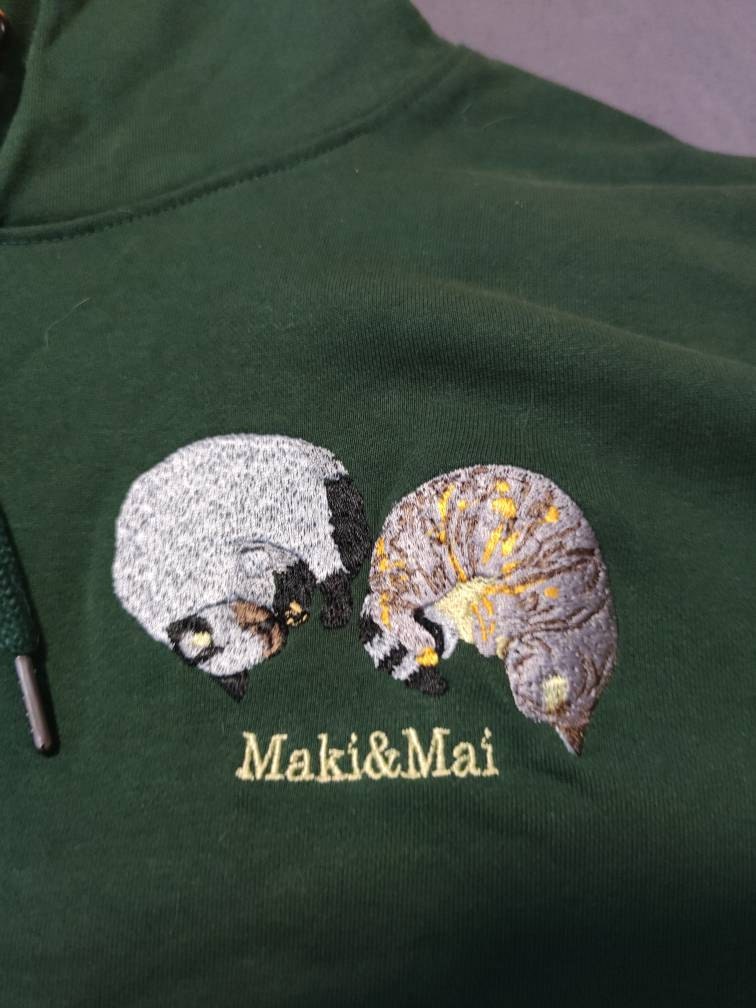Embroidered Custom Pet Sweatshirt, Custom Embroidered Dog Sweatshirt, Unisex Crew Neck, Hoodie, Unisex T-shirt, Pet Lover Gift