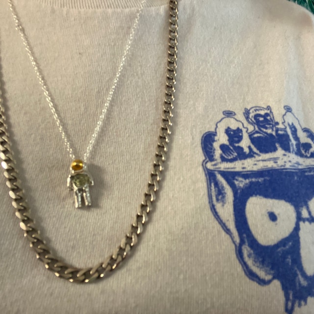 Louis Vuitton Astronaut Necklace Replica