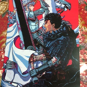 30x42 WALL HANGING FABRIC POSTER 77944 BERSERK GRIFFITH 