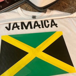 ジャマイカ国旗 SVG、ジャマイカ国旗 PNG、ジャマイカ国旗 レイヤード