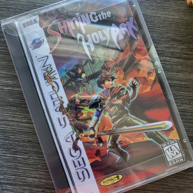 Shining Holy Ark - Sega Saturn Reproduction Game + Longbox