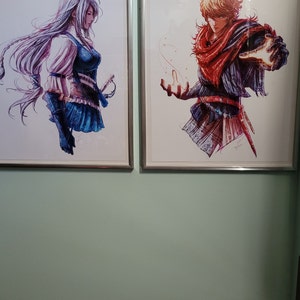 ファイナルファンタジーXVI ジョシュア - 限定版ファインアート