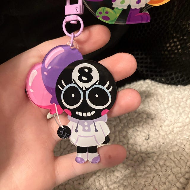 Toon Keychains | Pebble, Dandy, Astro, Shrimpo, Vee, Shelly