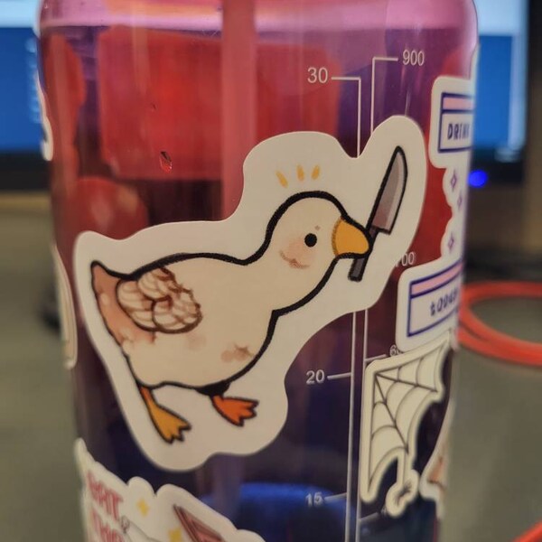Choose Your Goose Stickers / Cute Animal Stickers / Laptop Stickers ...