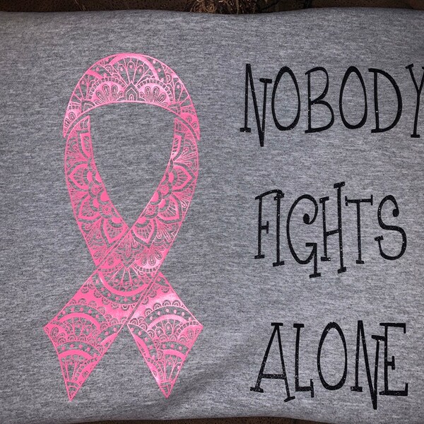 Awareness Ribbon Mandala SVG, Ribbon Cancer SVG Files for Silhouette ...