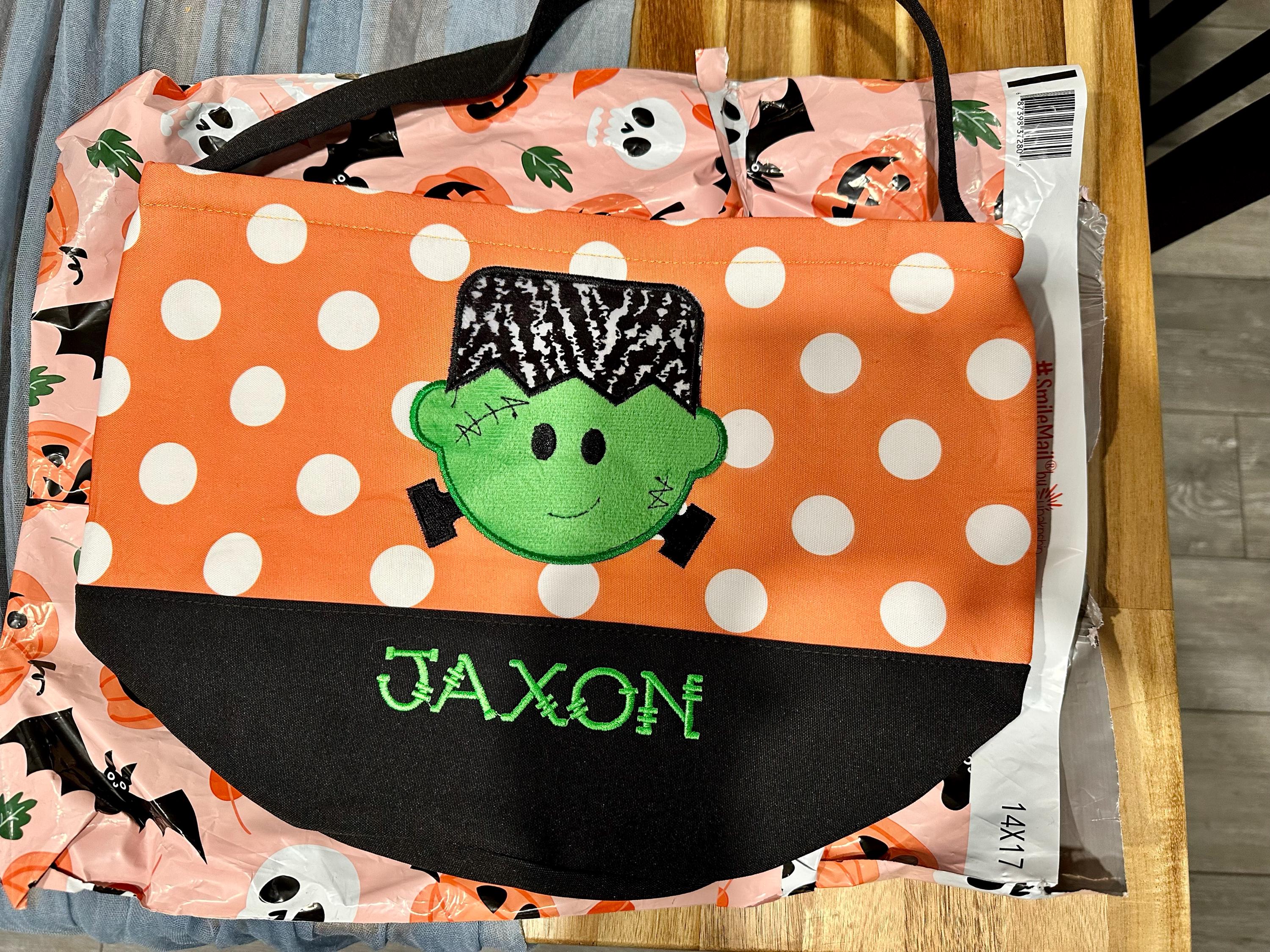 Trick or Treat Bag | Trick or Treat Bucket | Halloween Bag | Halloween Basket | Halloween Bucket | Halloween Tote
