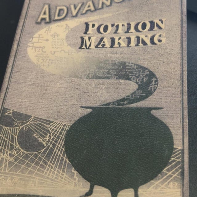 Advanced Potions Book - Etsy