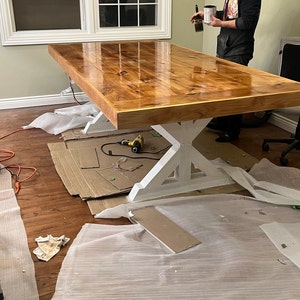 Farmhouse Table Plans(with pictures)