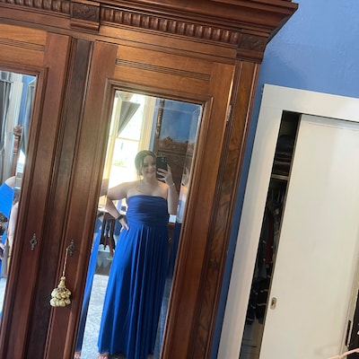 Royal Blue Bridesmaids Dress Long Infinity Dress Short Convertible ...