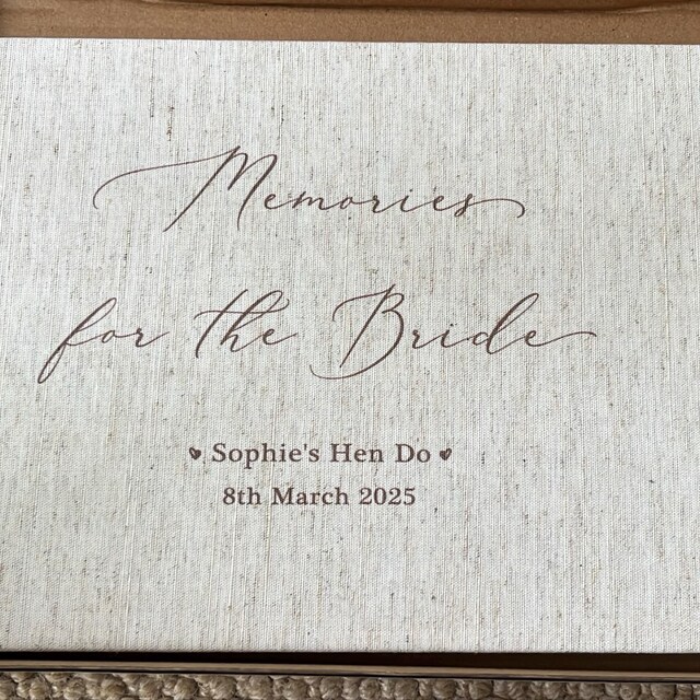 その他 june bride letter Letters to the Bride Personalisation Album, Handmade Brides
