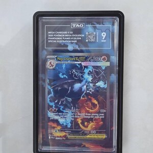 メガリザードンX ex SAR PSA TAG Beckett | 鑑定済みカード用拡張