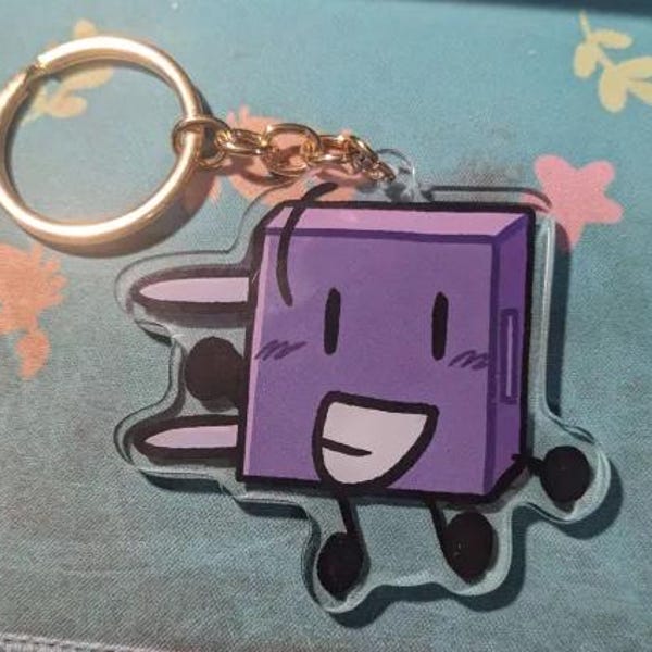 Cup and Treasure Chest PPT2 Linked Keychain Youtube Object Show - Etsy