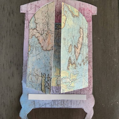 Stamperia Cadre En Bois Coloré A5-Lady Vagabond Serrures Et Clés