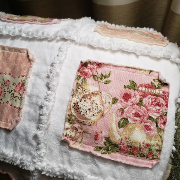 Reversable Rag Quilt Pattern Double-sided Rag Quilt Tutorial PDF | Reversible Baby Quilt Pattern ...