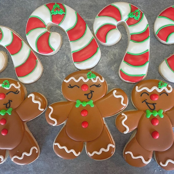 Lilaloa Candy Cane Cookie Cutter or Fondant Cutter and Clay Cutter - Etsy