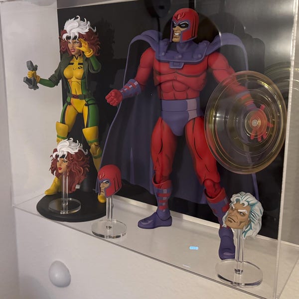 Custom Laser Cut Acrylic Half Shelf For IKEA Detolf – Type L (Clear, 15x7 Inch)