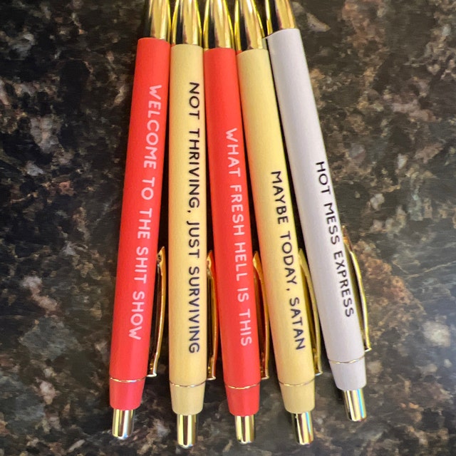 Welcome to the sh!T show Pen Set – Stylish Scribe Stationery