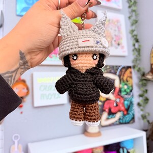 Crochet PATTERNS -key Chain Stray Kids Ot8 Maniac World - PDF