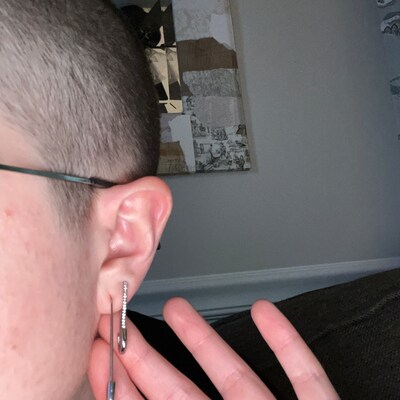 rhinestone tie necklace