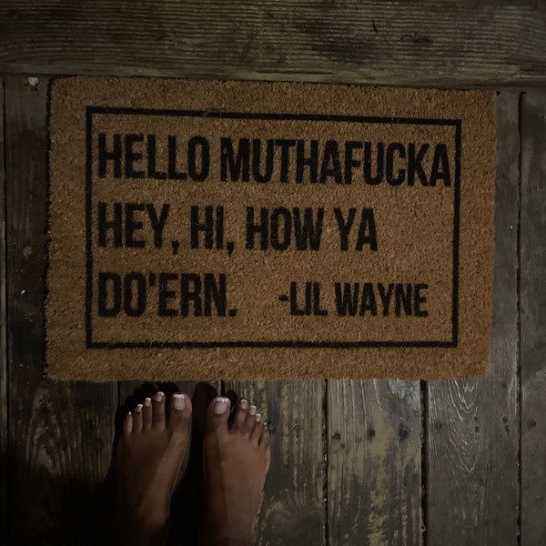 Lil Wayne Welcome Mat