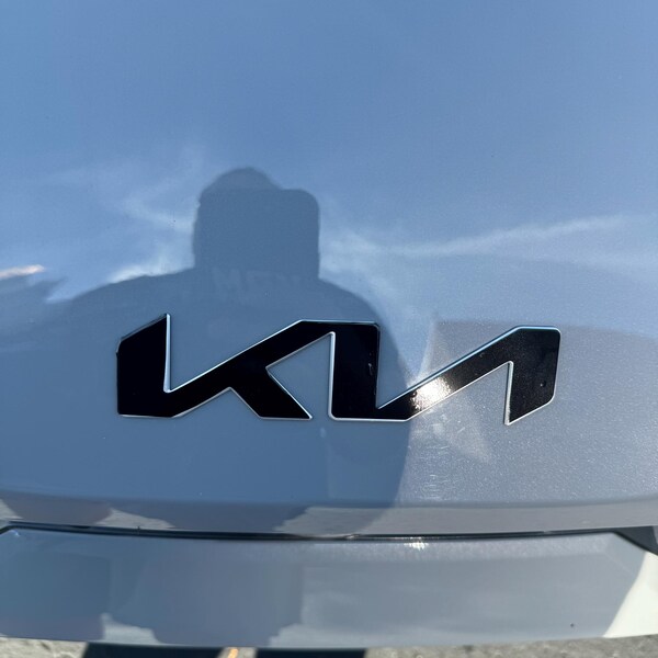 Custom Vinyl Emblem Overlay Decal For 2022-2026 Kia K5 – Fits LXS, GT, GT-Line, LX