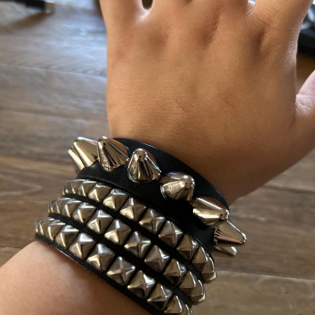 PRY Stannum Leather Bracelet 、Ring Stannum Leather Ring 001 [Silver] – PRY
