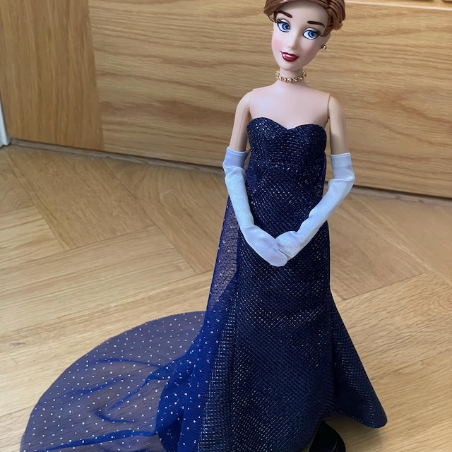 anastasia doll blue dress ivoy anastasia blue dress