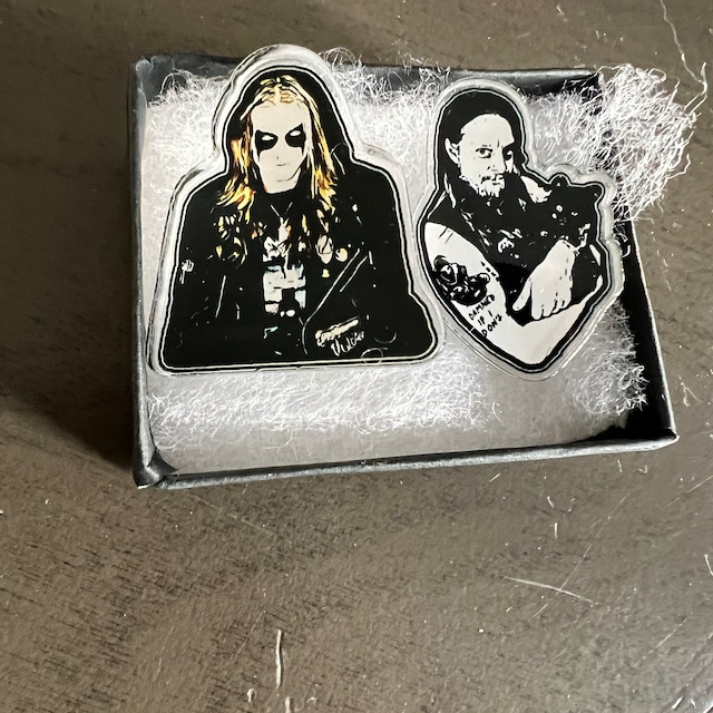 DEAD From Mayhem & Morbid Tribute Pin pelle per Yngve Ohlin 