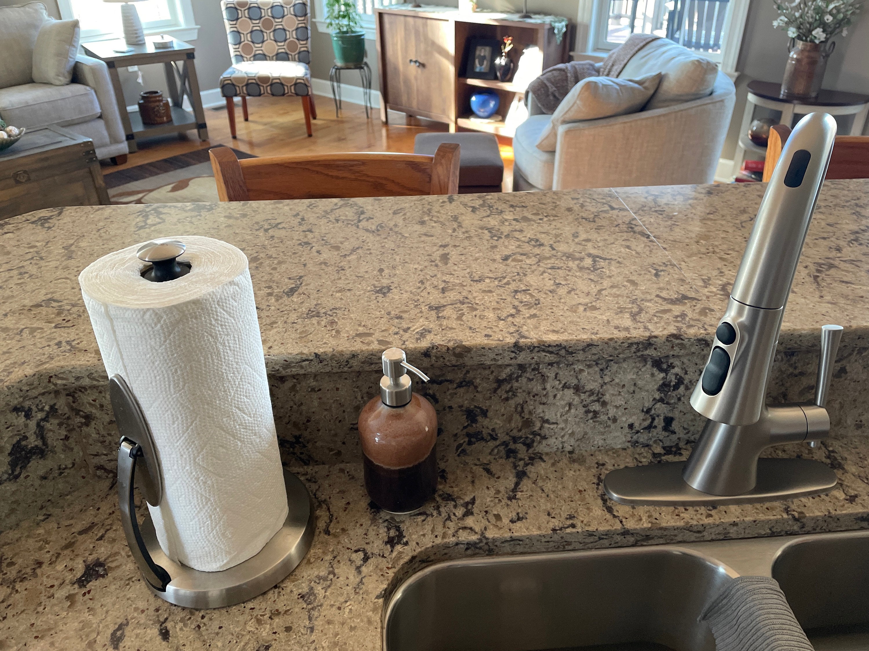 Stoneware Soap Dispenser,  Soap Dispenser With Pump, Handmade Soap Dispenser, Ceramic Soap Dispenser,  Bathroom Decor