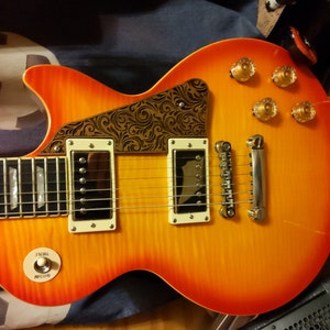 Supporto Battipenna In Metallo Nichelato Per Chitarra Gibson Epiphone Les Paul - Vintage Forge