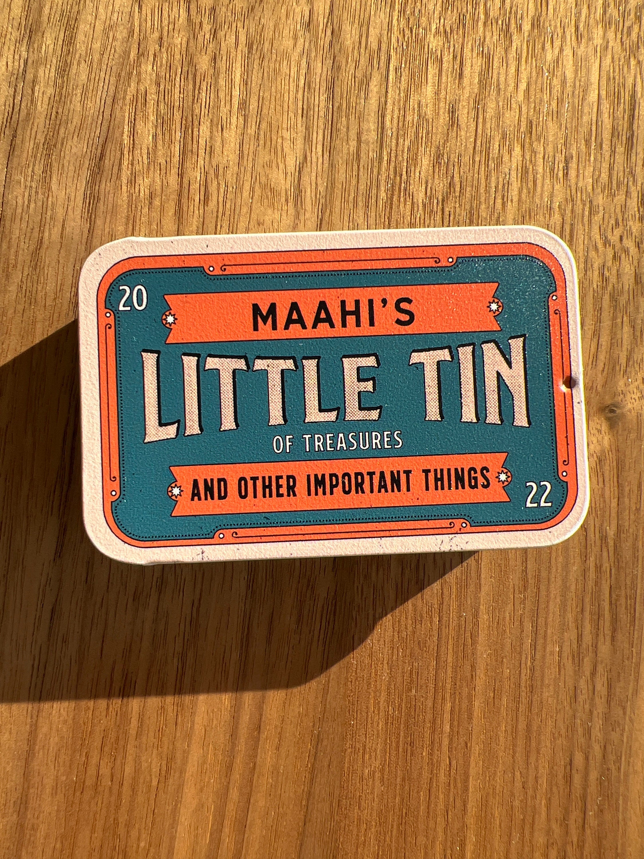 Personalised Pocket Tin