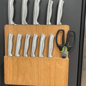 Misen | 2022 Best Knife Storage Block | Ash