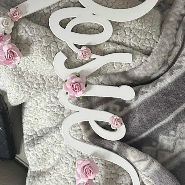 Custom Wooden Name Sign for Nursery Wall Personalized Baby Name Wall ...