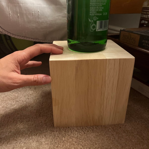 3 Inch Solid Wood Block Cube 3x3x3 Inches - Etsy