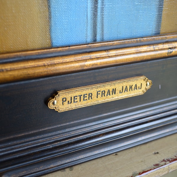 Name Plate NP1L, Title Plate, Plaque, Art Plaque, Picture Frame Title ...
