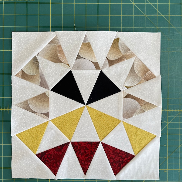 Cog Pattern Rug A Cog in the Wheel Quilt Pattern - PDF Download - Etsy