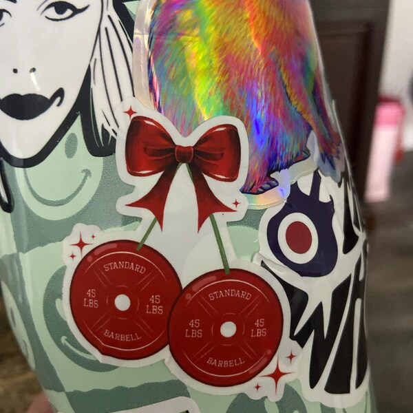 Protein Princess Sticker, Decals for Tumblers, Cute Fitness Decal ...