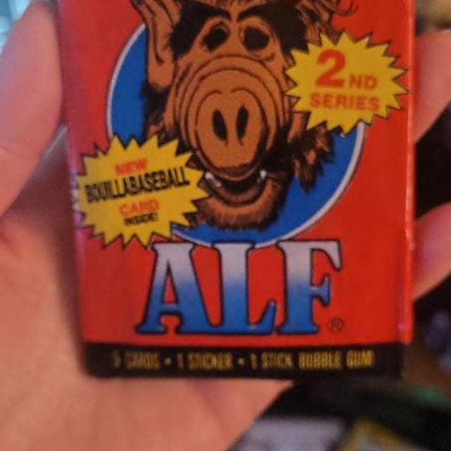 1980s TV Show Trading Cards Wax Packs, 80s Themed Dad Gifts